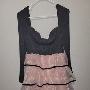 Pink layer dress
